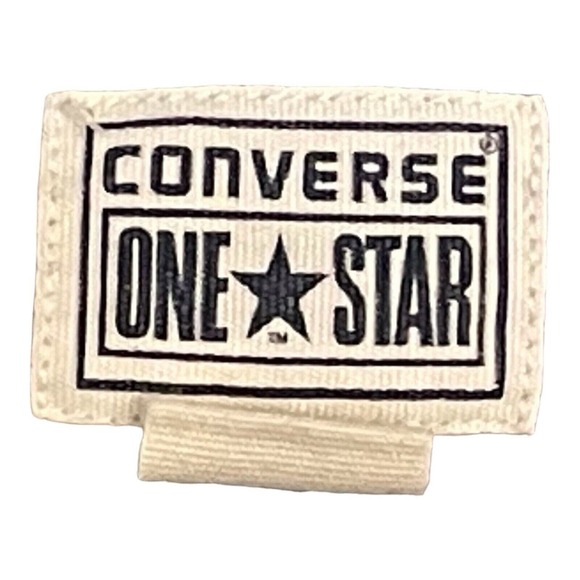 Converse One Star Women's Black & White Plaid Long Sleeve Button Up Shirt Size L - Picture 4 of 4